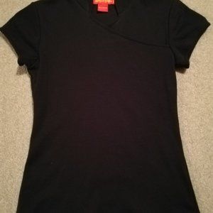 SHANGHAI TANG WOMEN'S BLACK TSHIRT